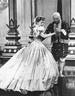 Yul Brynner and Deborah Kerr in The King and I
