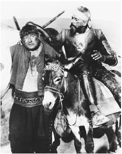 Nikolai Cherkassov (right) and Yuci Tulubeyer in Don Quixote