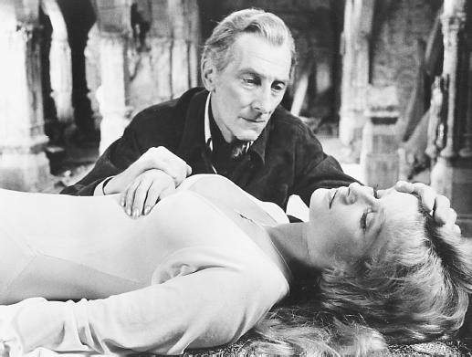 Peter Cushing in Dracula A.D. 1972