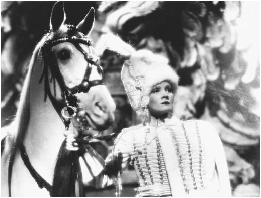Marlene Dietrich in The Scarlet Empress