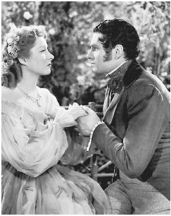 Greer Garson with Laurence Olivier in Pride and Prejudice