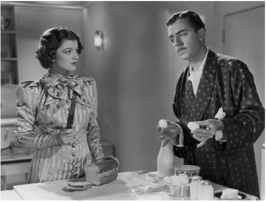 William Powell with Myrna Loy in After the Thin Man