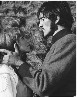 Terence Stamp with Julie Christie in Far from the Maddening Crowd