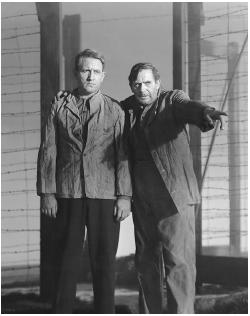 Spencer Tracy (left) in Seventh Cross